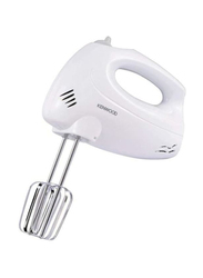 Kenwood Plastic Electric Hand Mixer, 250W, HM330, White/Silver