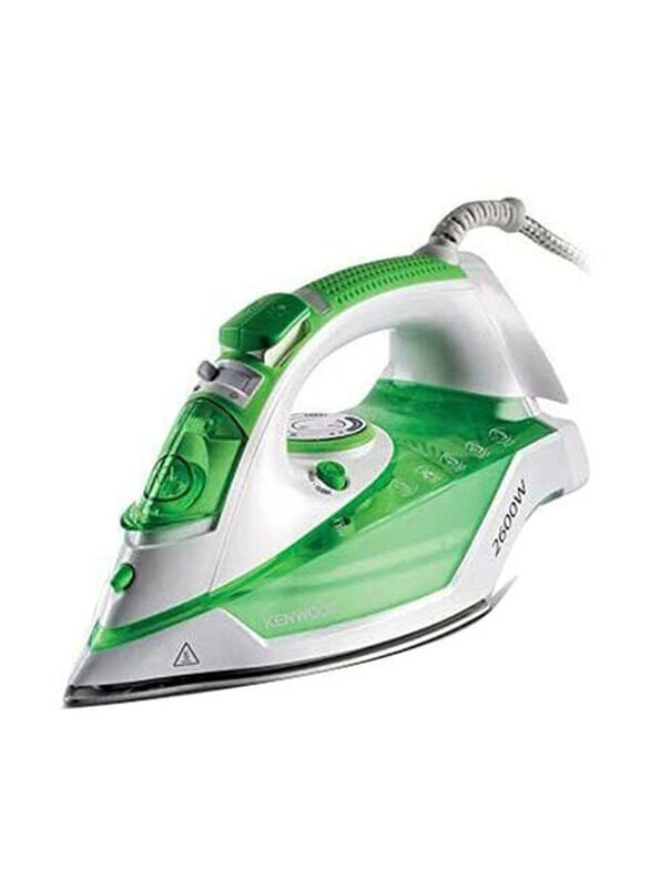 Kenwood 350ml Steam Iron, 2600W, STP70.000WG, White/Green