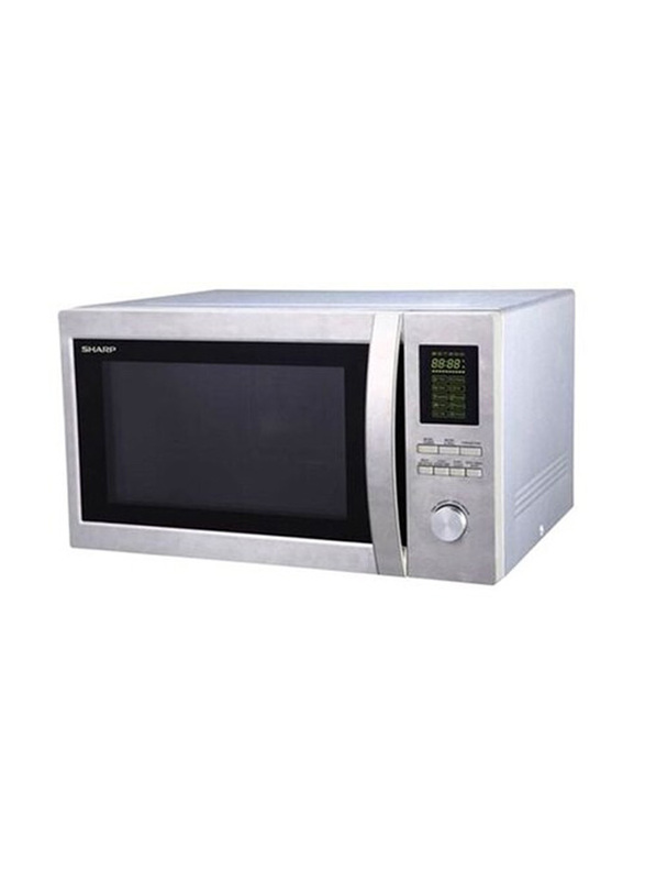 Sharp 43L Electric Microwave Oven with Grill, R-78BT(ST), Silver