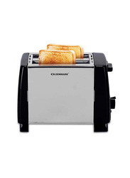 Olsenmark 2-Slice Bread Toaster, 800W, OMBT2398, White/Grey