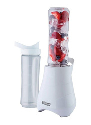 Russell Hobbs 0.6L Mix and Go Personal Smoothie Maker Blender, 300W, 21350, White