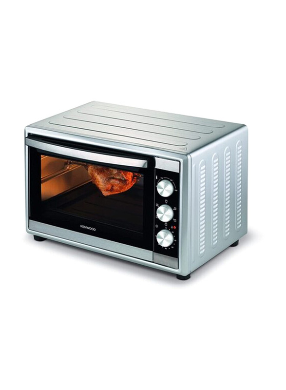 Kenwood 56L Electric Oven, MOM56.000SS, Black/Silver