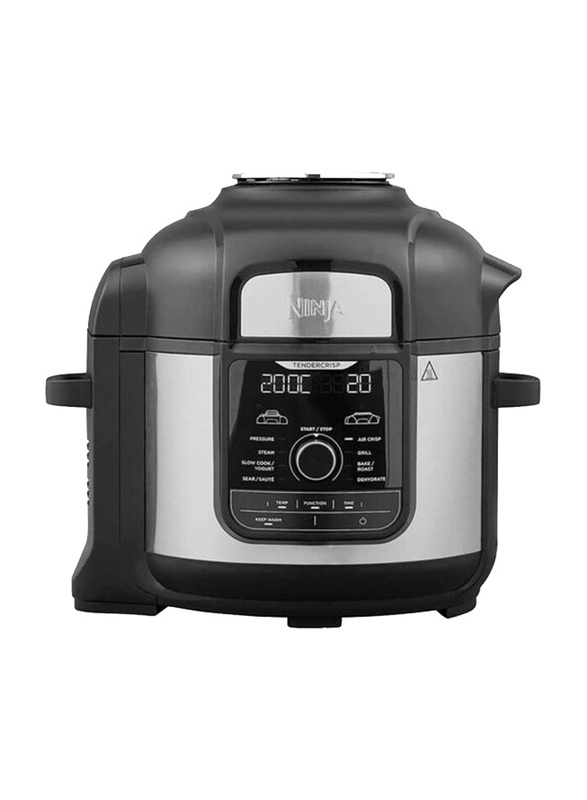 Ninja 7.5L Foodi Ultimate Pressure Cooker With Crisping Imax 9 In 1 Multi Cooker, 1760W, Black