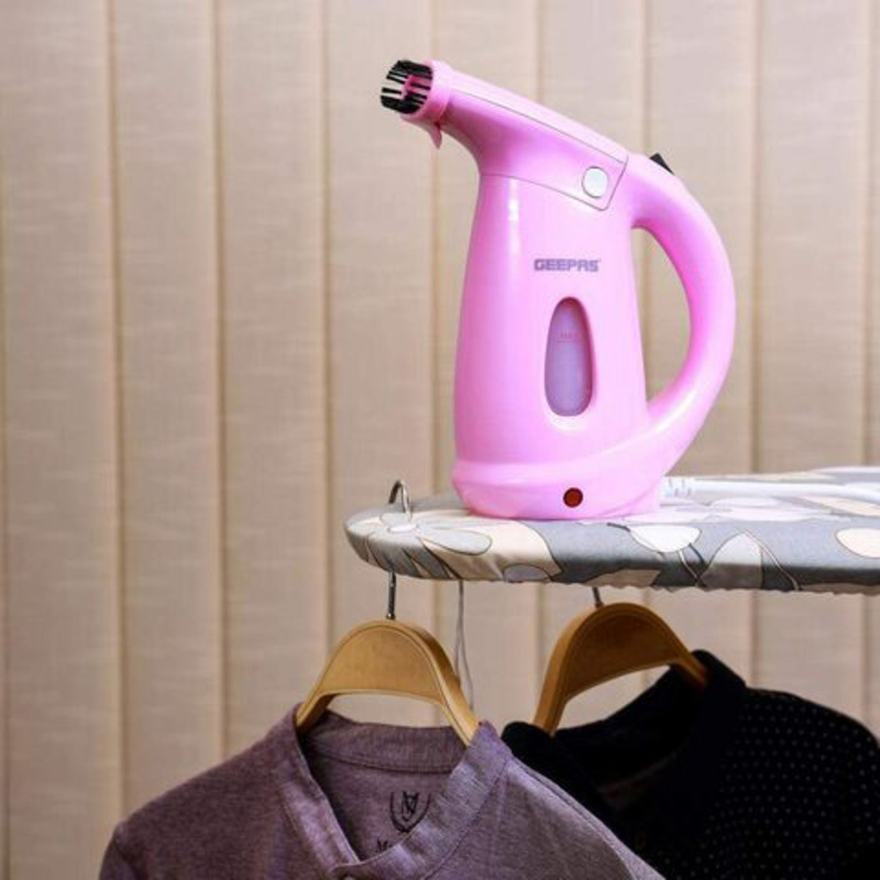 Geepas 160ml Handheld Garment Steamer, GGS9693, Pink