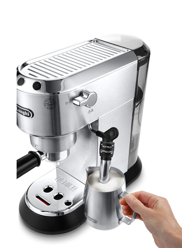 Delonghi Espresso Coffee Machine, 1300W, EC685, Silver/Black