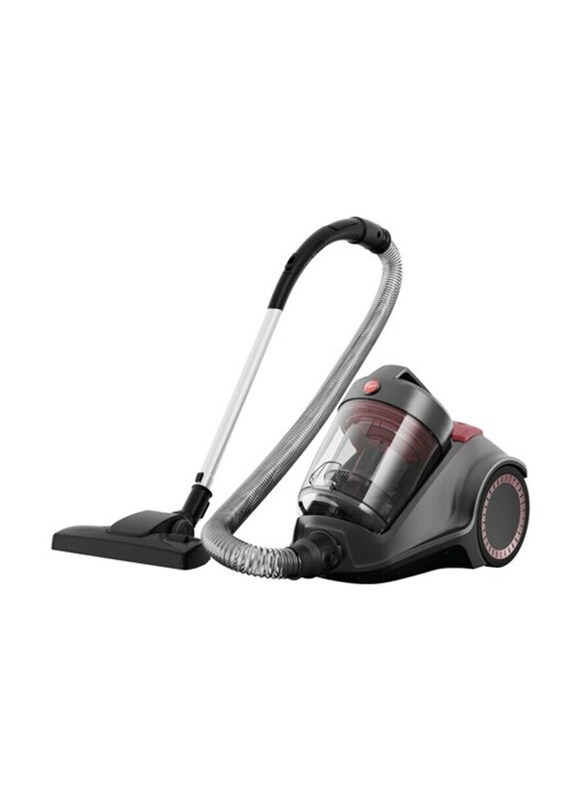 

Hoover 2200W Power 6 Advanced Bagless Cyclonic Technology Canister Vacuum Cleaner with HEPA Filter, 3L CDCY-P6ME, Grey/Red