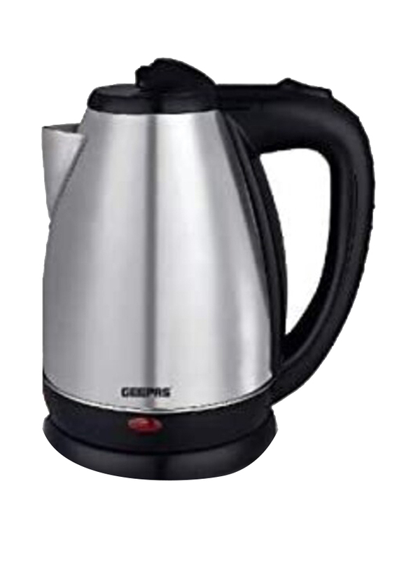Geepas 1.8L Electric Kettle, 1500W, GK5466. Silver