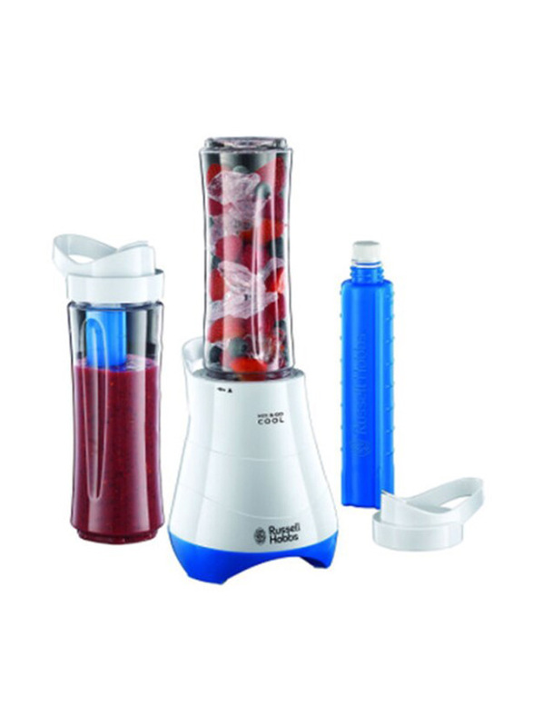 Russell Hobbs 600ml Mix And Go Cool Smoothie Maker, Multicolour