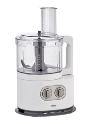 Braun Identity Collection Food Processor, 220V, FP5160WH, White