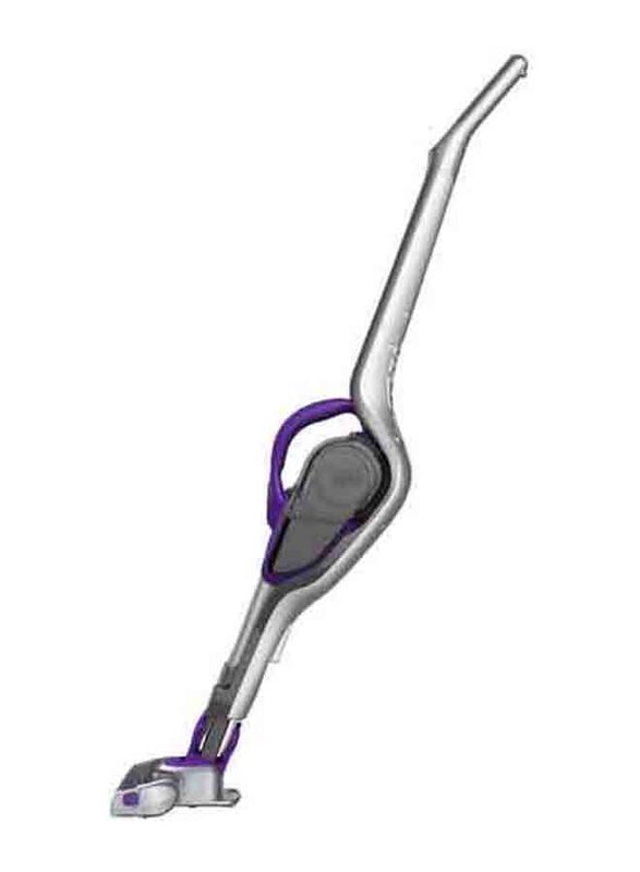Black+Decker Upright Cordless Pet Dustbuster Hand and Floor Vacuum Cleaner, SVJ520BFSP-GB, Grey/Purple