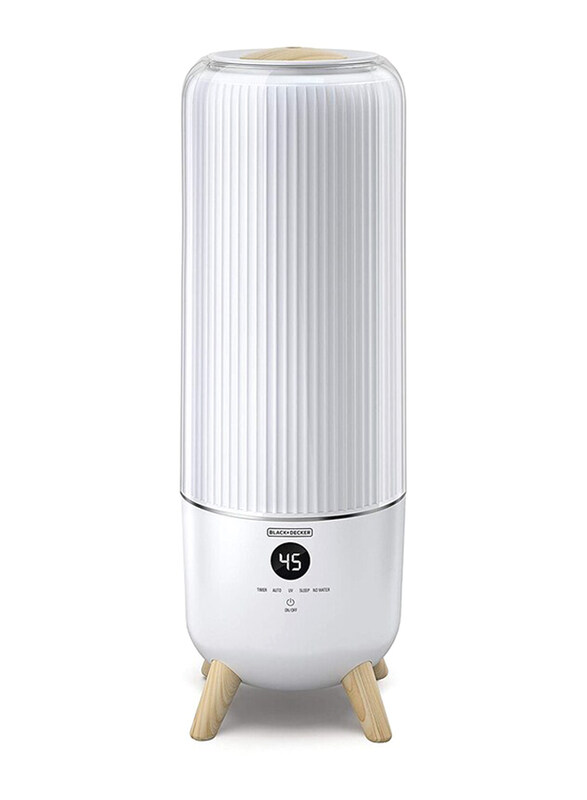 

Black+Decker Digital Humidifier with Remote Control, 6 L, HM6000-B5, White