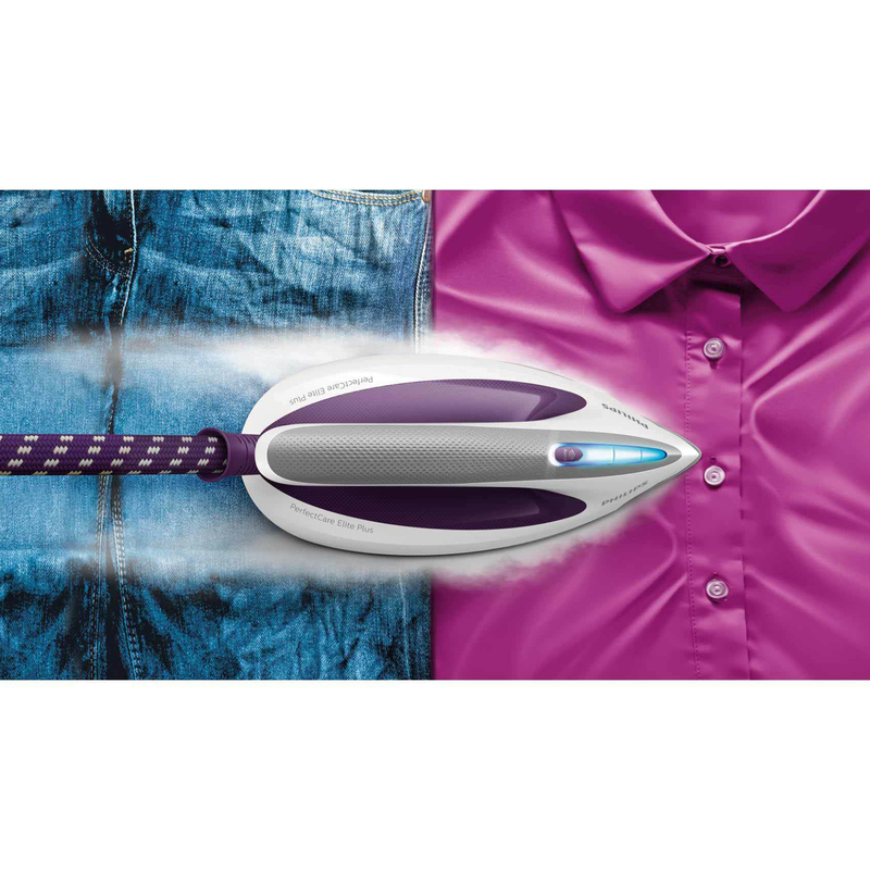 Philips Ultra-Powerful Steam Generator with Optimal-Temp Technology, 2700W, GC9660, Multicolour
