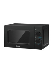 Midea 20L Microwave Solo Microwave, 700W, MMC21BK, Black
