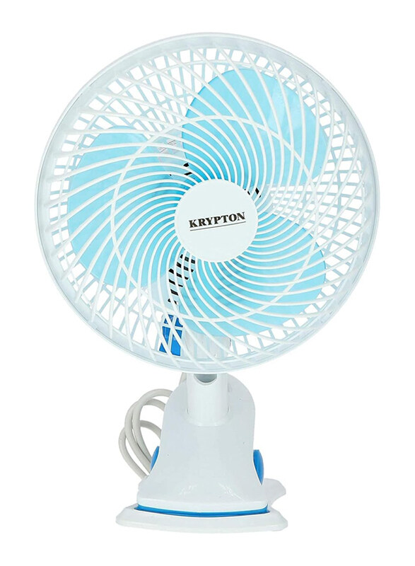 

Krypton Table Fan, 8-inch, KNF6035, Blue/White