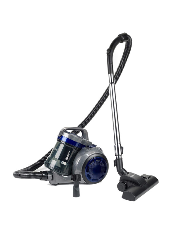 

Beldray 800W Cyclonic Cylinder Vac Lightweight Bagless Vacuum Cleaner, 2L, BEL0960, Grey/Blue