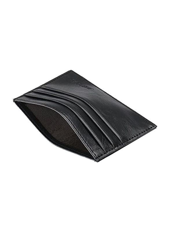 Jinbaolai Vintage Style PU Leather Wallet for Men, QB52-3, Black