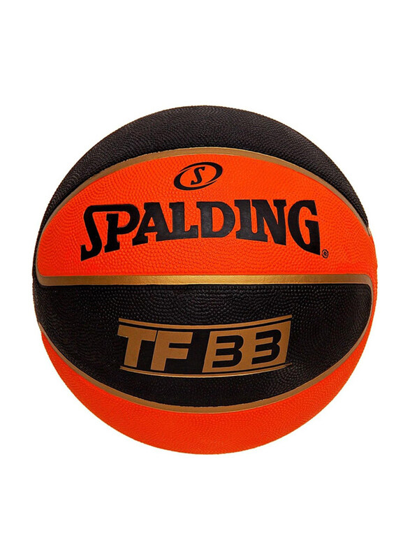 

Spalding TF-33 Gold SZ7 Outdoor Basketball, Multicolour