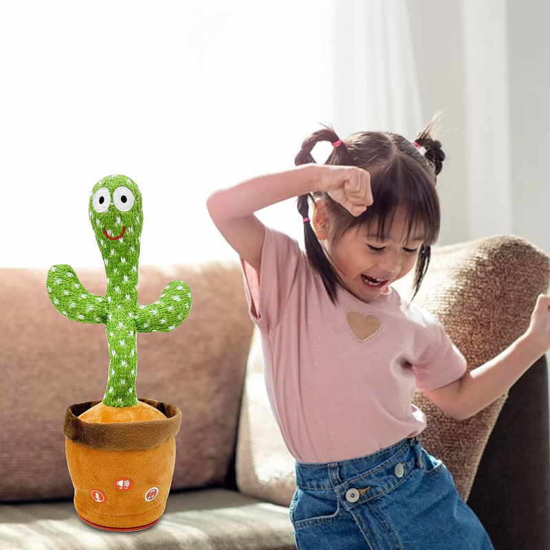 Ava's Toys Volume Control Dancing Cactus Baby Toys