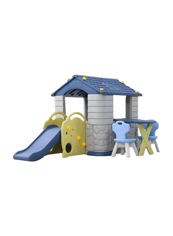 

Generic Outdoor Playground Slide with Chairs, Ages 2-7