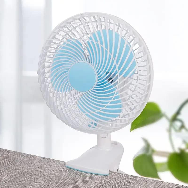 Vio Electric Table Fan with Multiple Speed Settings, 8-inch, White