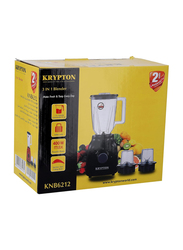 Krypton 1.5L 3-In-1 Multi Functional Blender, 400W, KNB6212, Black