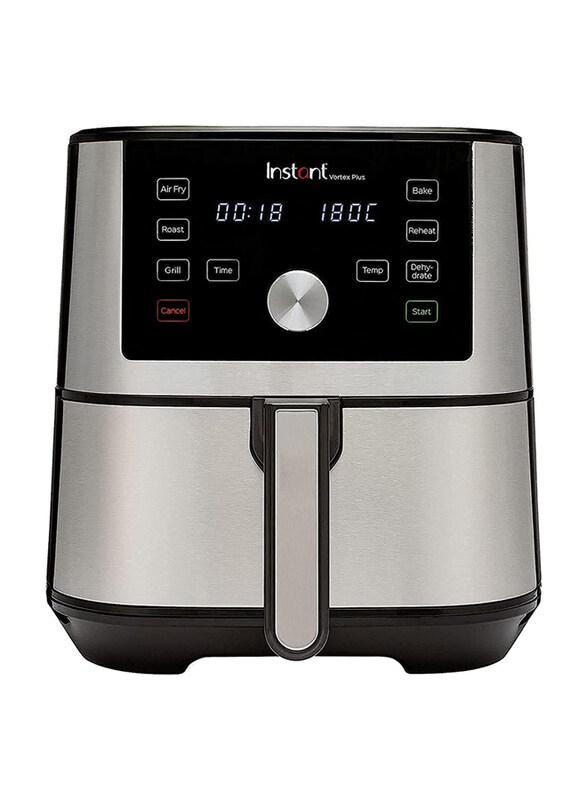 

Instant Pot 5.7L Vortex Plus Digital Single Drawer Air Fryer, 1700W, INP-140-3067-01-GC, Silver