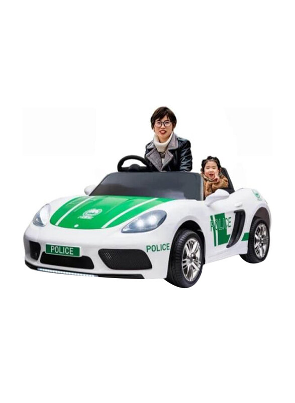 

Colorland Toys Colorland Ride on Dubai Police Car, White/Green, Ages 3+
