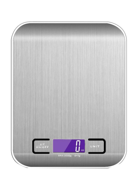 

Generic Ddbo Digital Stainless Steel Kitchen Scale, Silver