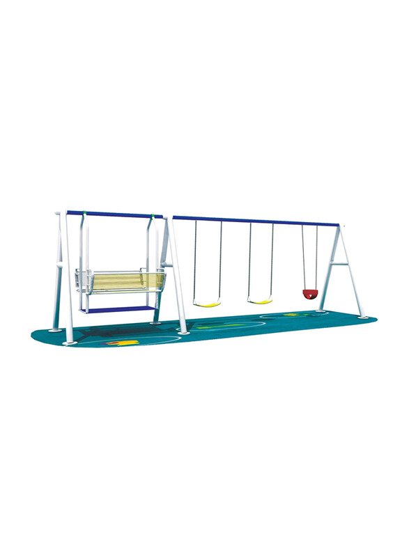 

RbwToy Iron Stand Swing & Slide Set