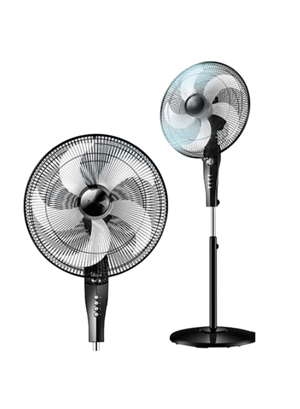 

Generic 16-inch Rechargeable and Washable Pedestal Floor Fan, Black