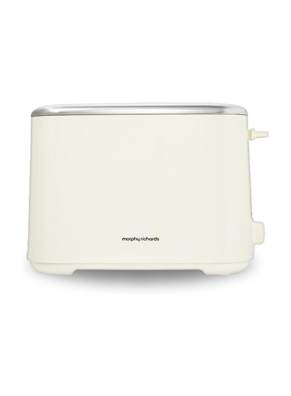

Morphy Richards Stainless Steel Equip 2 Slice Toaster, 800W, 222065, Cream
