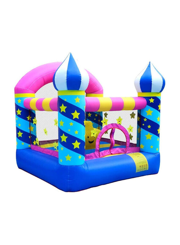 

Generic Children's Inflatable Bouncy Castle with Star Pattern