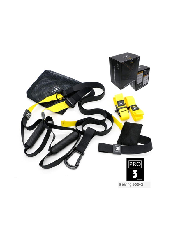 

OKJ P3-3 Pro All-in-One Suspension Trainer Kit Trx Sling Set, Multicolour