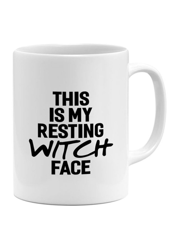 RKN 11oz This Is My Resting Witch Face Ceramic Coffee & Tea Mug, RKN5039, White
