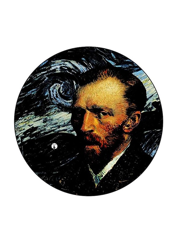 RKN Vincent Van Gogh Mouse Pad, Black