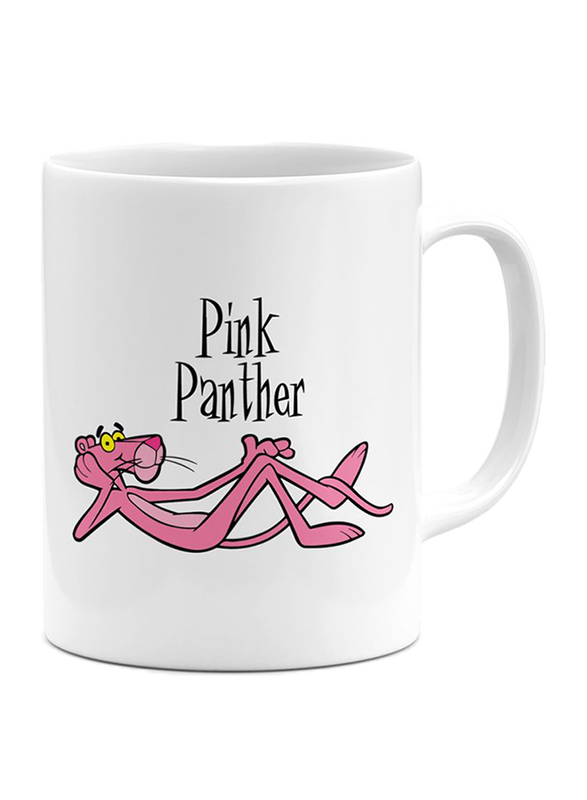 RKN 11oz Pink Panther Ceramic Coffee & Tea Mug, RKN5000, White