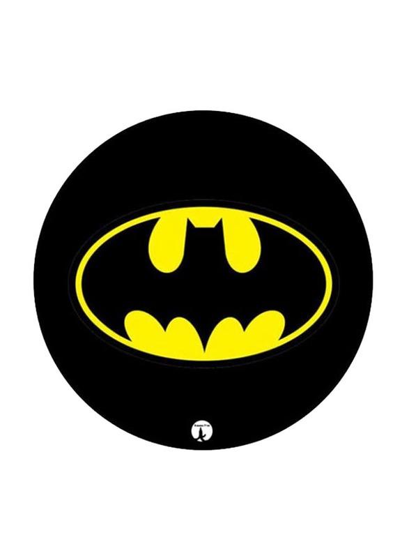 RKN Batman Printed Mouse Pad, Black/Yellow