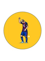 RKN Lionel Messi Printed Mouse Pad, Multicolour