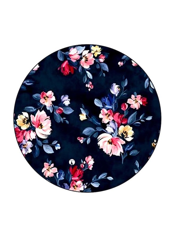 RKN Flowers Mouse Pad, Blue