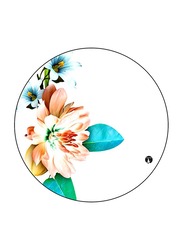 RKN A Flower Mouse Pad, White