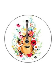 RKN Guitar Printed Mouse Pad, Multicolour