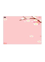RKN Printed Anti-Slip Gaming Mouse Pad, Pink/White/Brown
