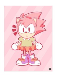 RKN The Video Game Sonic Mouse Pad, Pink