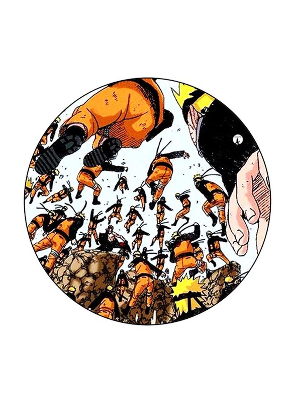 RKN The Anime Naruto Round Mouse Pad, Multicolour