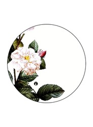 RKN A Flower Mouse Pad, White