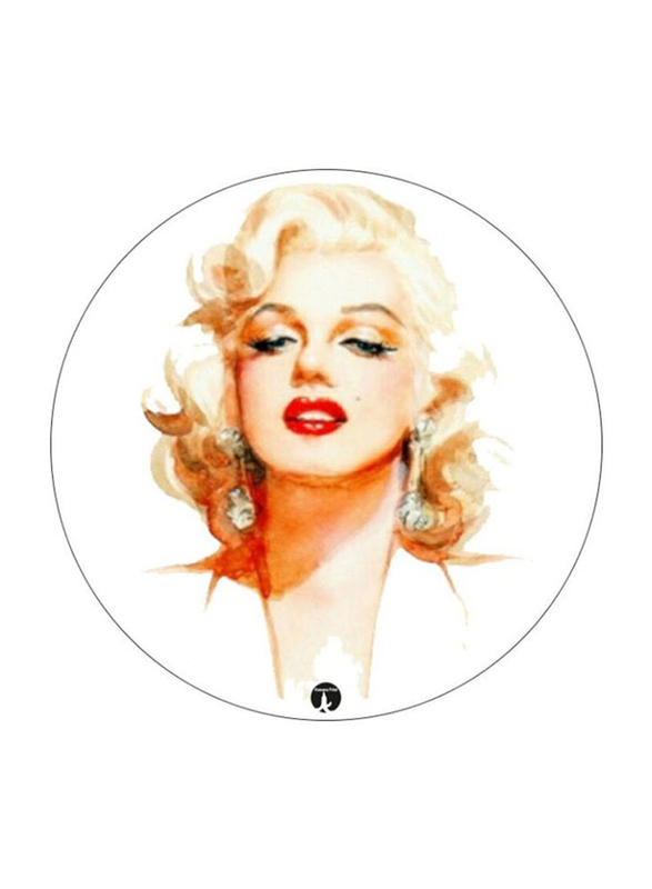 RKN Pop Art Printed Mouse Pad, Beige/Red/White