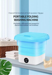 Portable Mini Folding Washing Machine for Travel