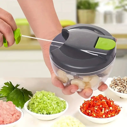 Manual Food Chopper Hommini Powerful Handheld Shredder And Speedy Chopper