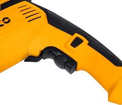 Ingco 1100W 13 Mm Professional Electric Hammer Drill For Wood, Metal And Concrete Drilling, Yellow, Id11008