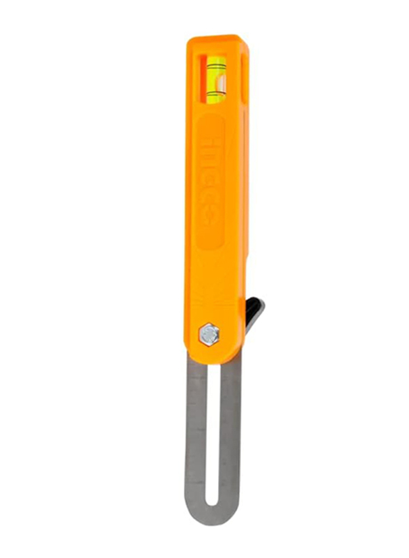 Ingco 300mm Stainless Steel Measuring Angle Square, HAS181501, Yellow/Silver